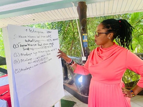Mentorship to peers on JICHEKI APP to increase appointment and Training participants practicing the social media and dating sites searching and presentation