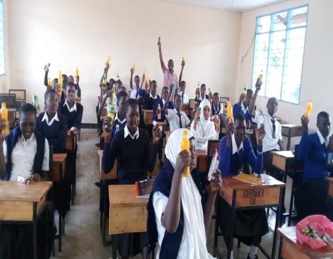 School GBV Clubs during training on GBV issues 1